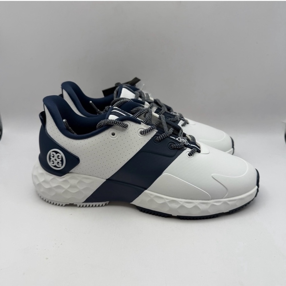 New G/FORE MG4+ PERFORATED CONTRAST STRIPE GOLF SHOE GLF000011-SNO Women's Sz 7